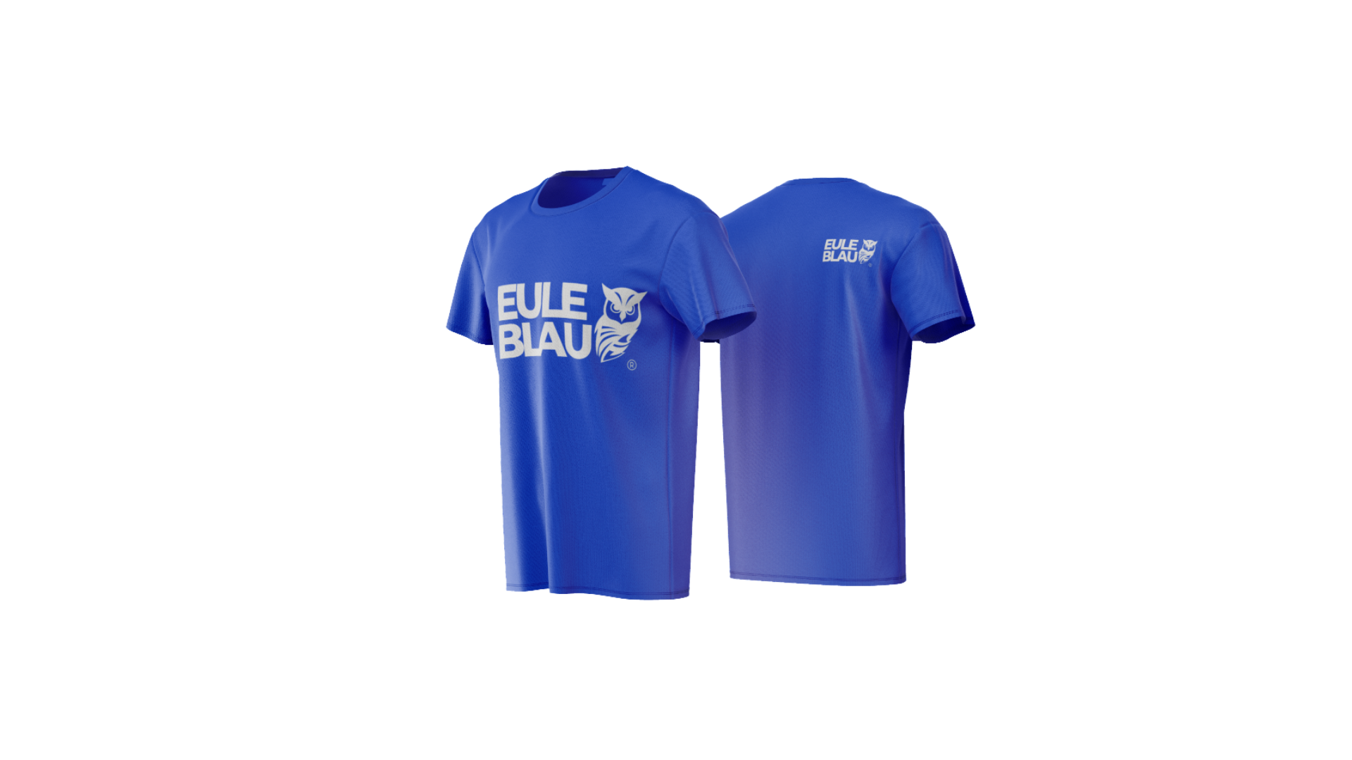 Polera Unisex Wildcore Blue/white