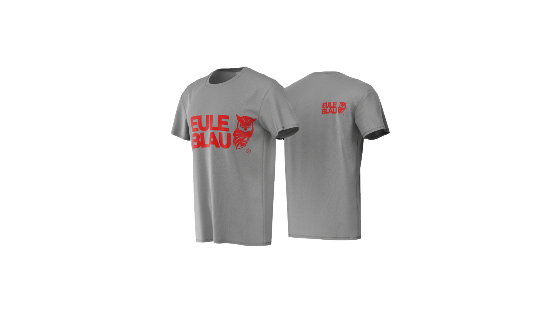 Polera Unisex Wildcore Grey/red