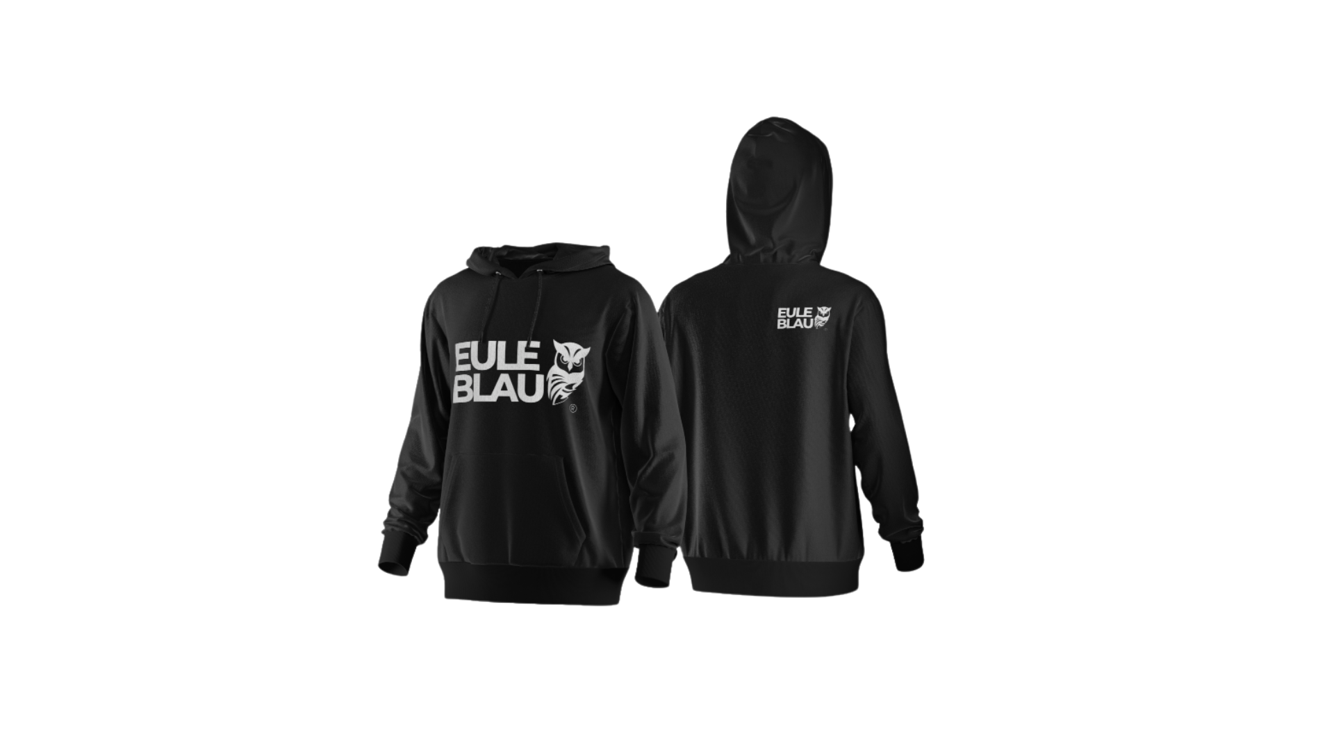 Polerón Hooded Unisex Wildcore Black/white