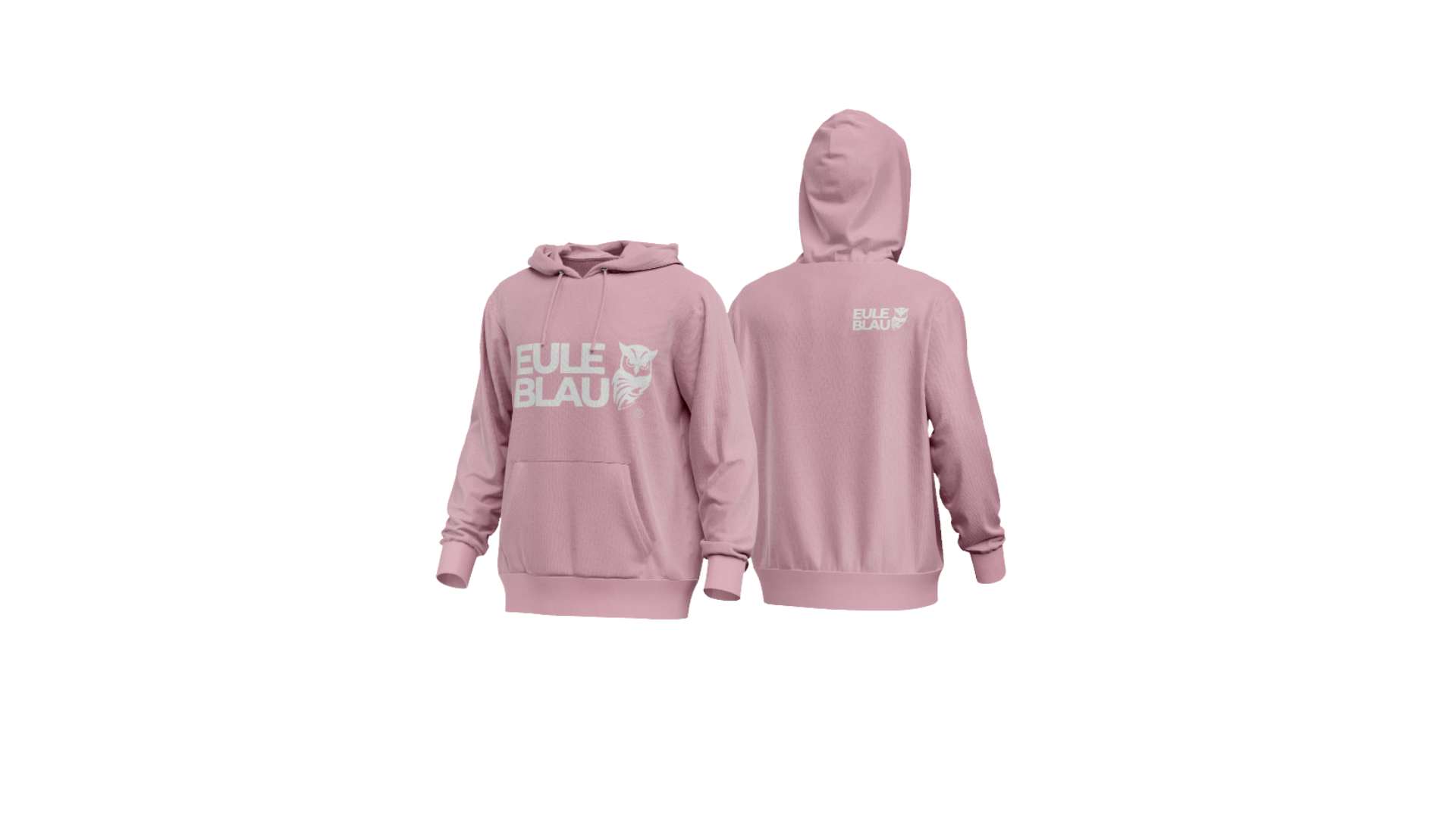 Polerón Hooded Unisex Wildcore Soft Rose/white