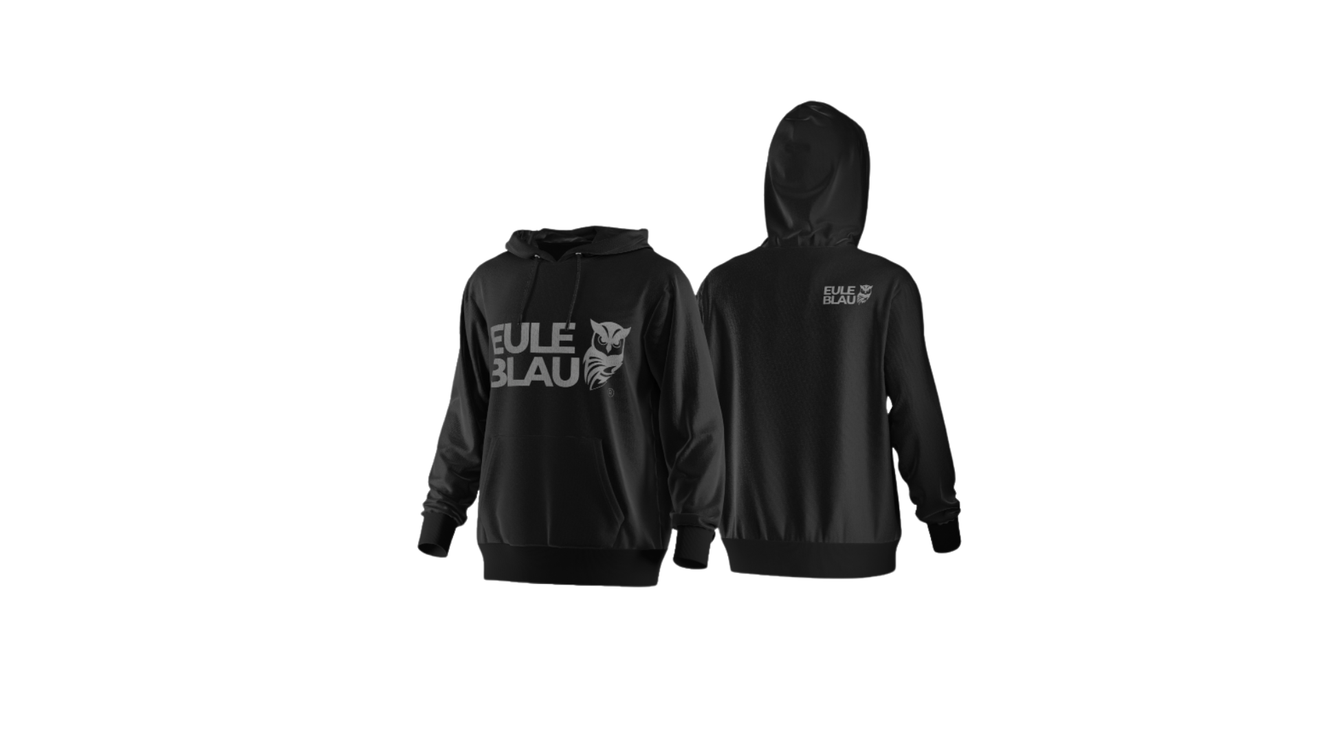 Polerón Hooded Unisex Wildcore Black/grey