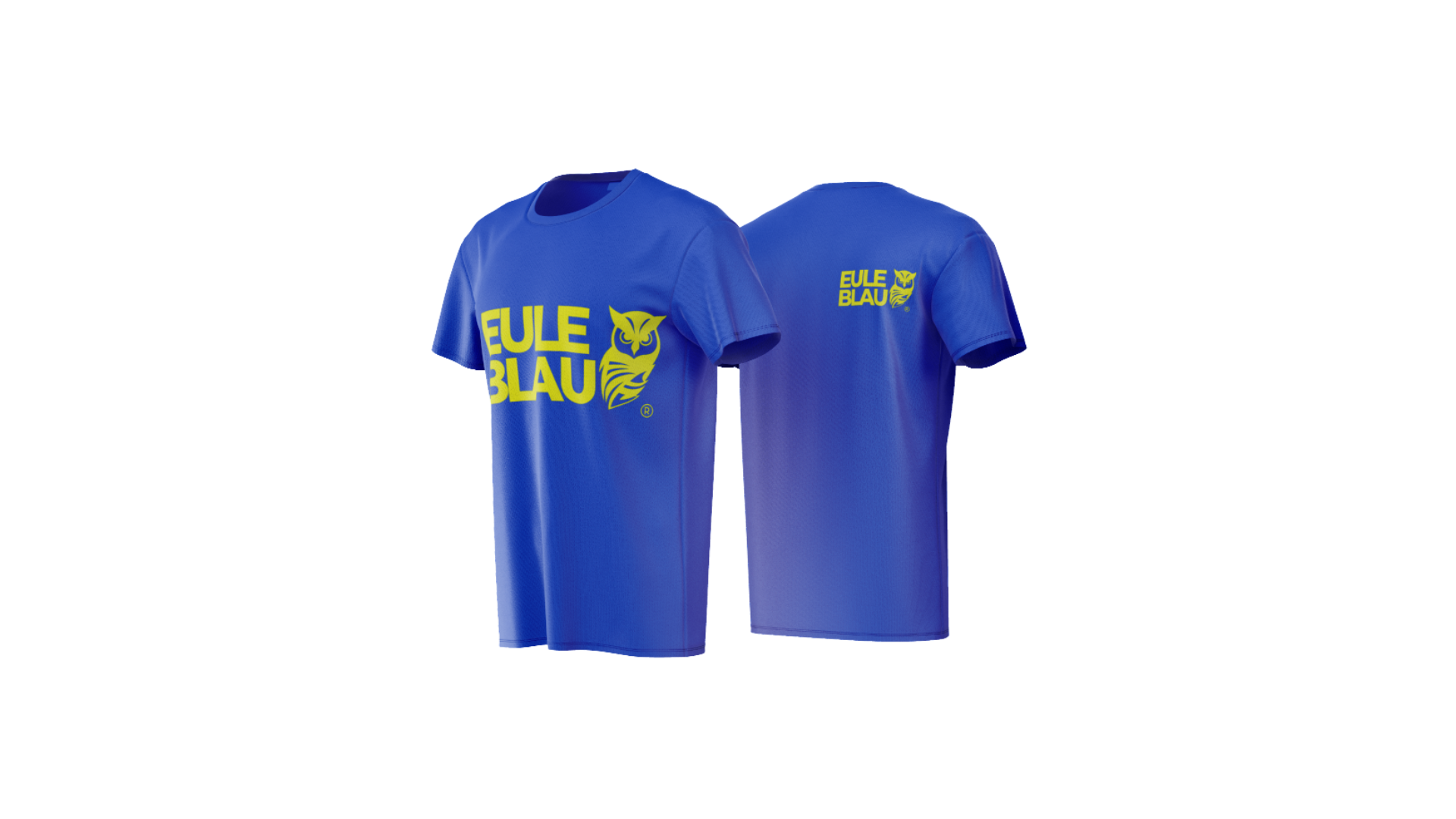 Polera Unisex Wildcore Blue/yellow