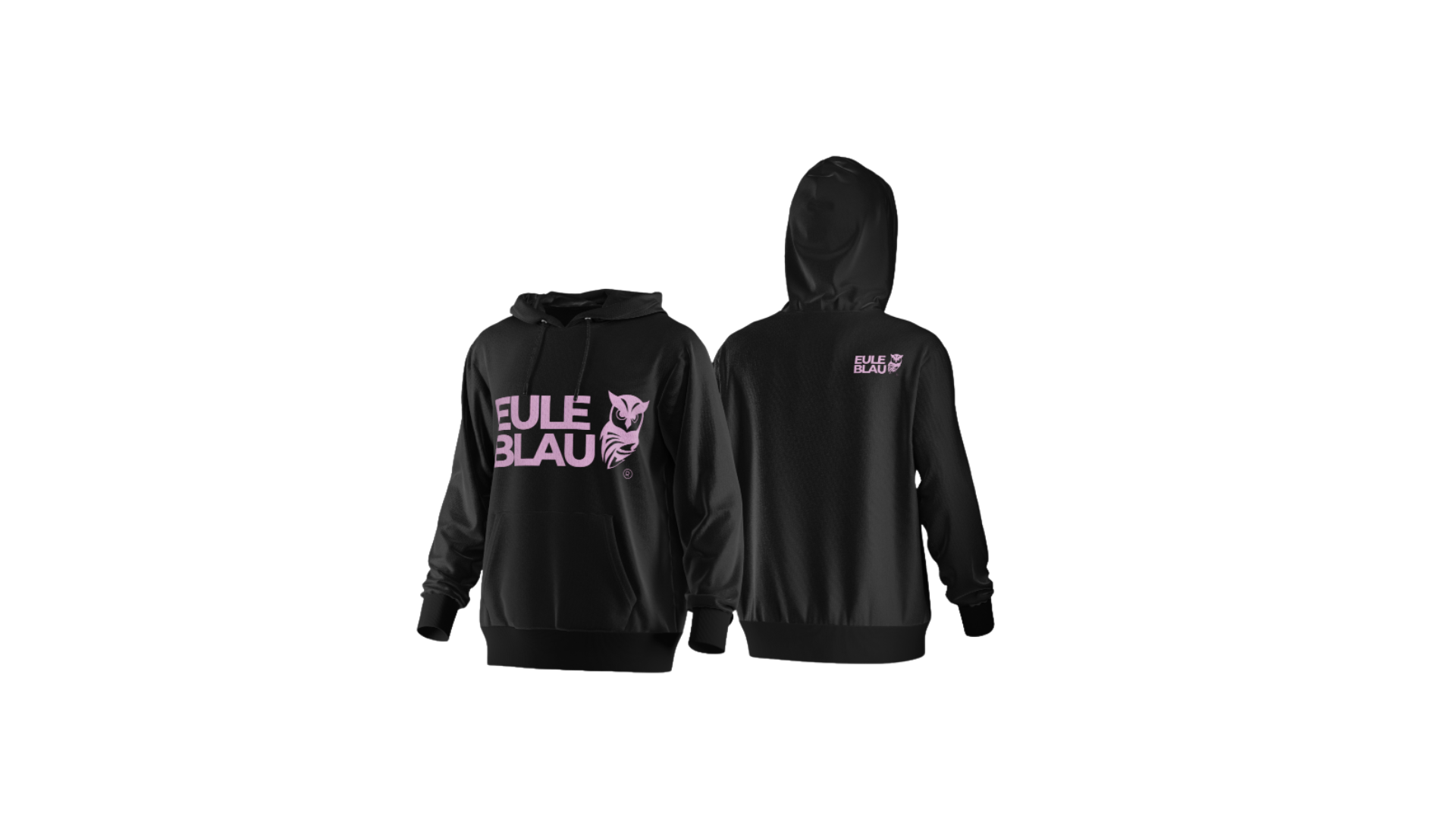 Polerón Hooded Unisex Wildcore Black/rose