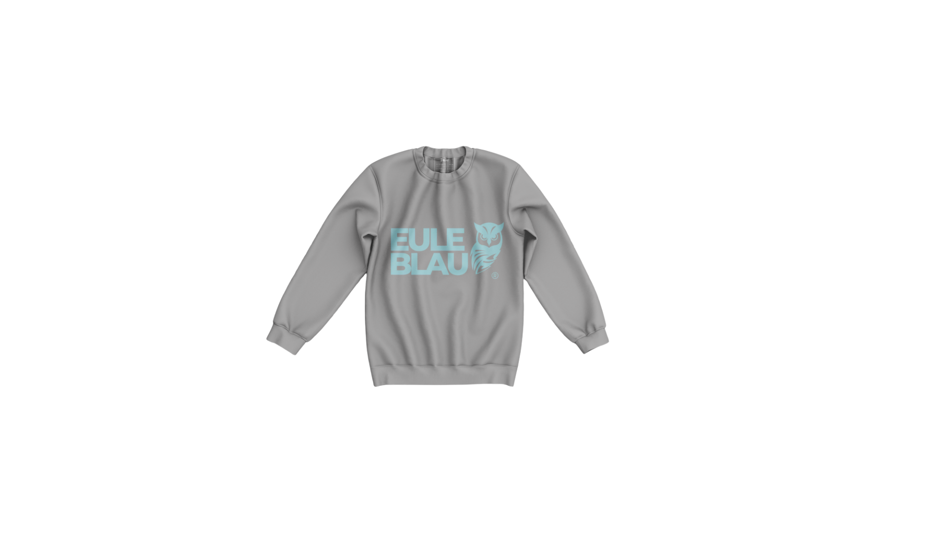 Polerón Unisex andes polo crew Grey/sky blue