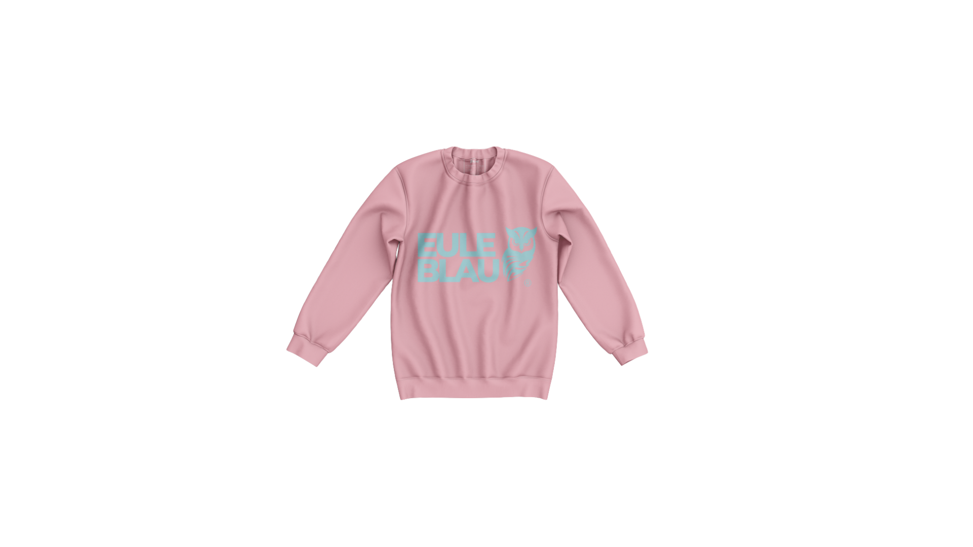 Polerón Unisex andes polo crew soft rose/ sky blue