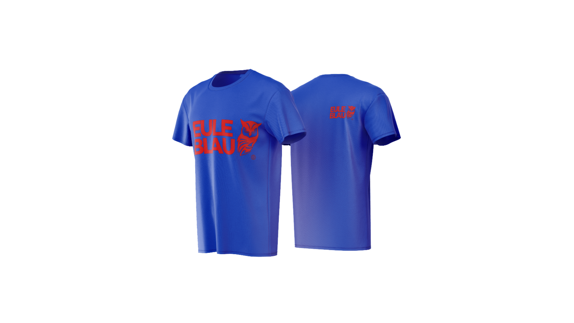 Polera Unisex Wildcore Blue/red