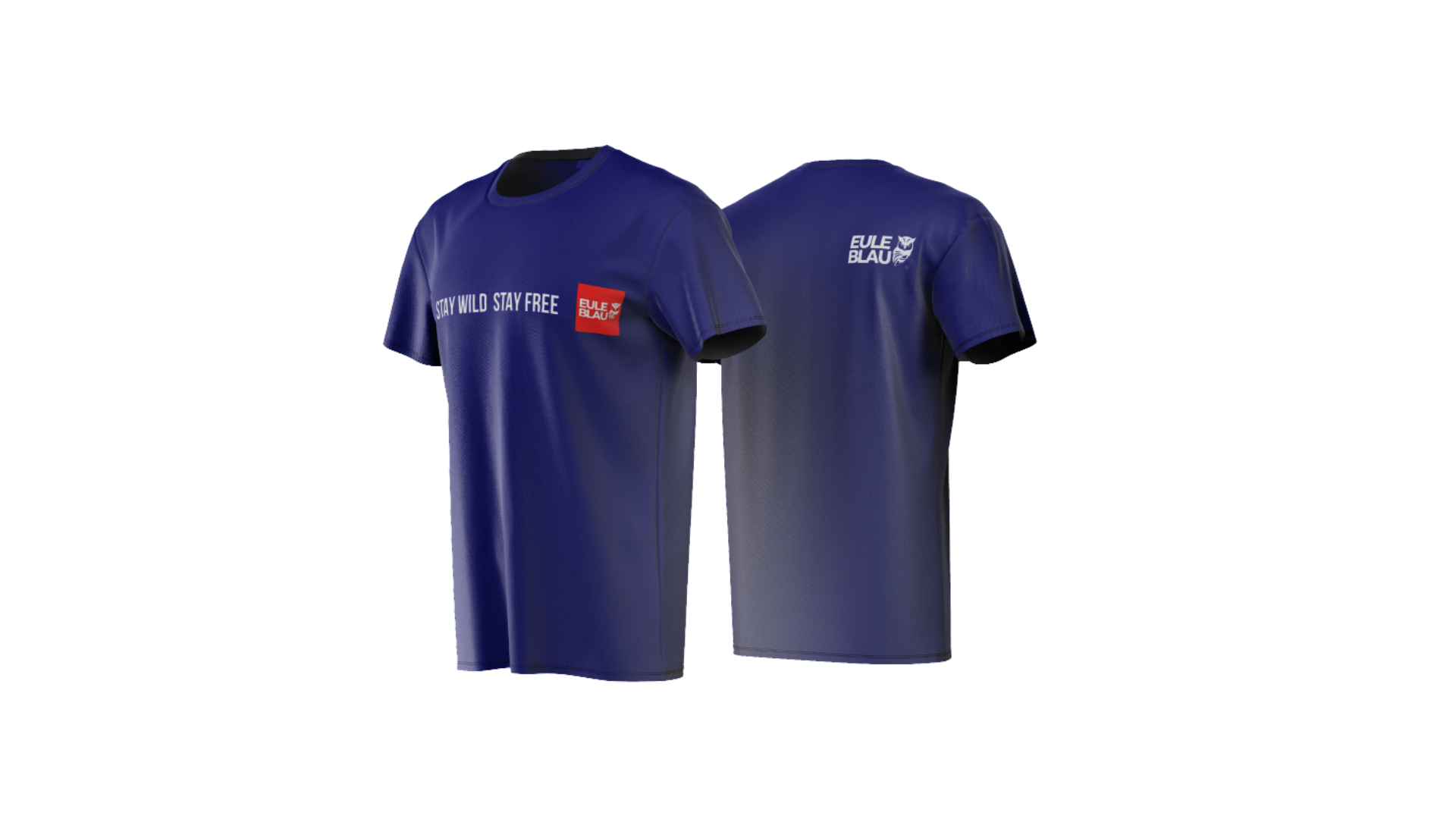 Polera Unisex Stay wild Stay free Navy