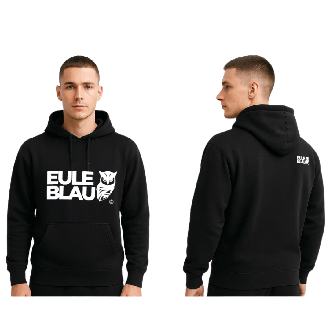 Polerón Hooded Unisex Wildcore Black/white