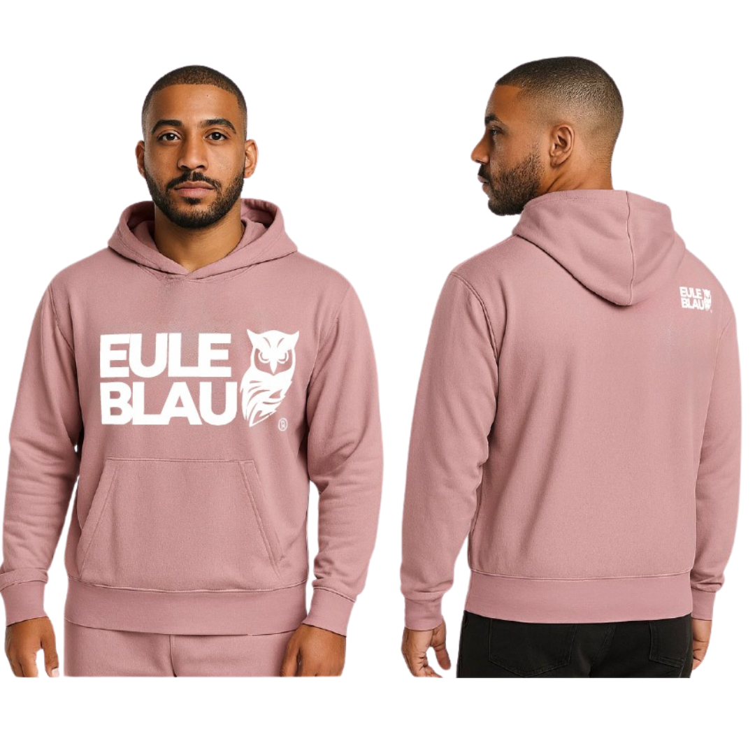 Polerón Hooded Unisex Wildcore Soft Rose/white