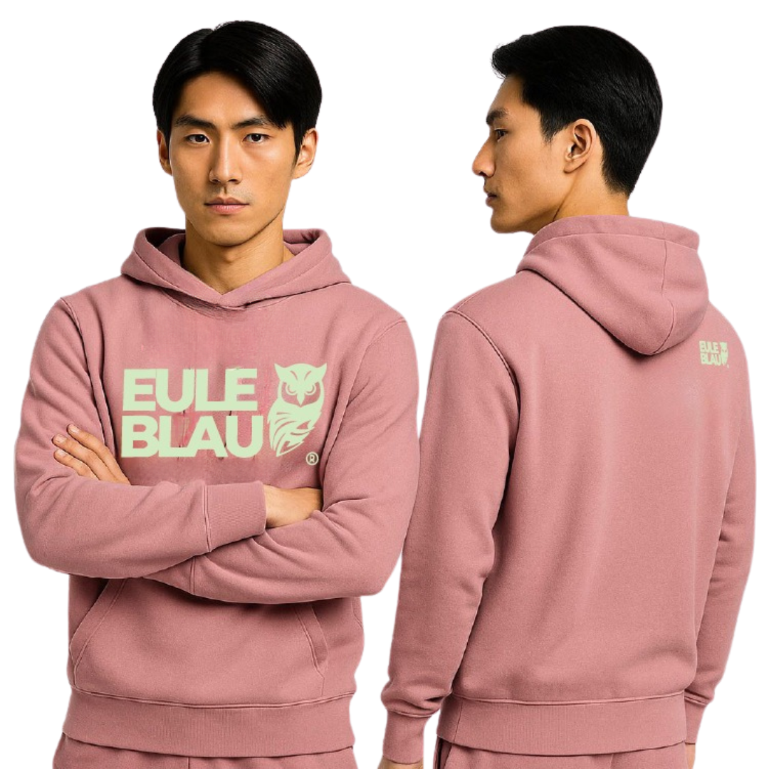 Polerón hooded Unisex Wildcore Soft rose/green