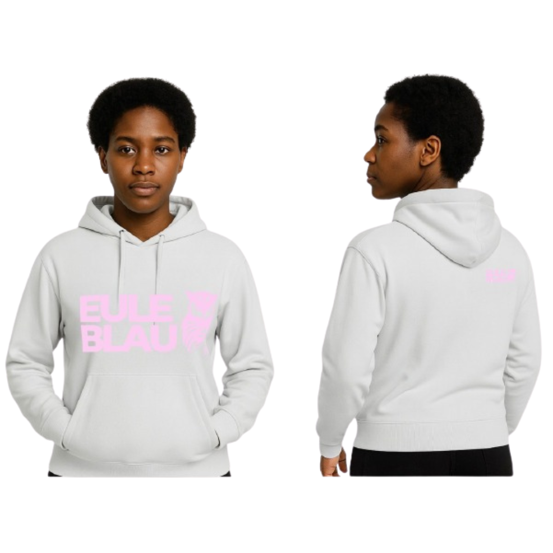 Polerón Hooded Unisex wildcore White/rose