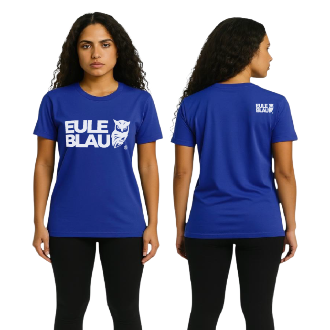 Polera Unisex Wildcore Blue/white