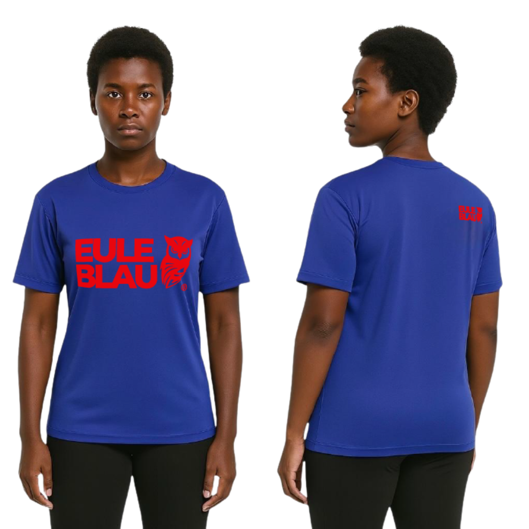 Polera Unisex Wildcore Blue/red