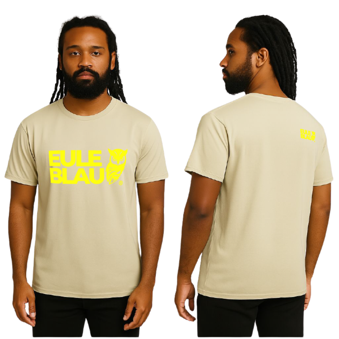 Polera Unisex Wildcore Off white/yellow