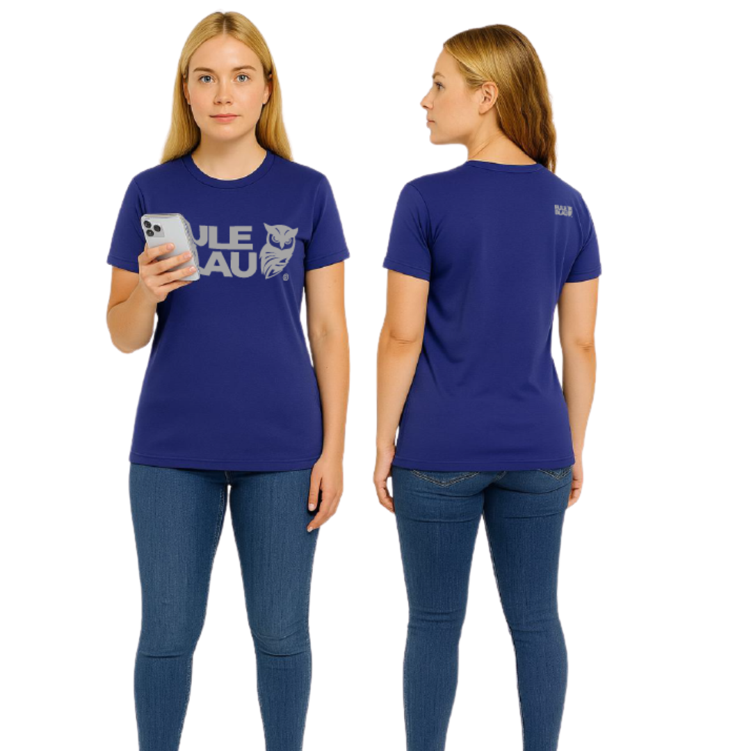 Polera Unisex Wildcore Navy/gris