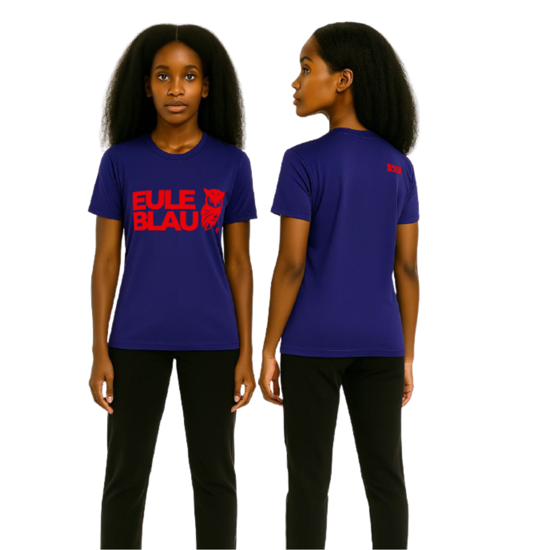 Polera Unisex Wildcore Navy/red