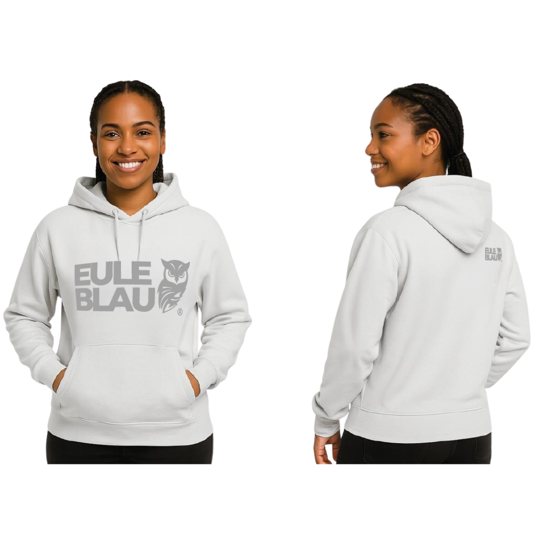 Polerón Hooded Unisex Wildcore White/grey