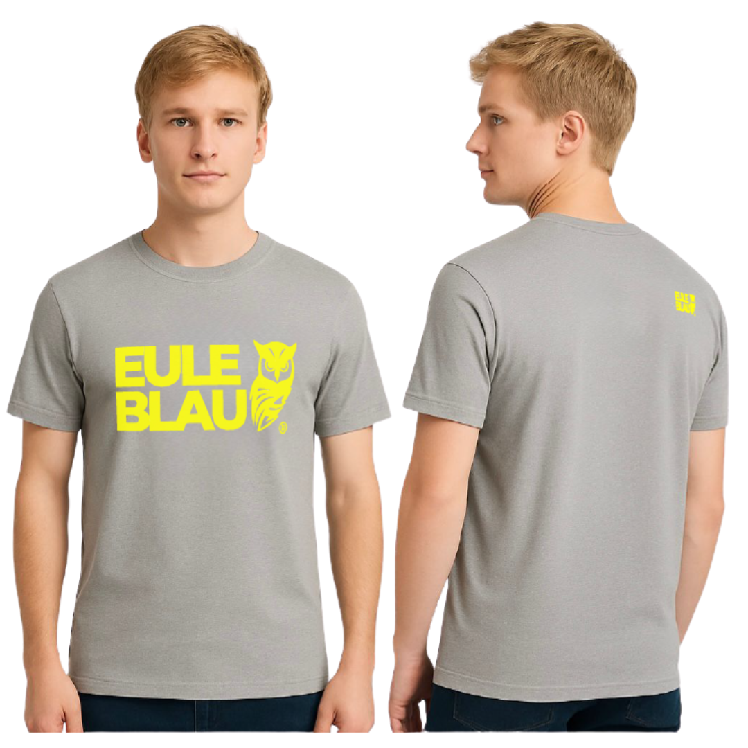 Polera Unisex Wildcore Grey/yellow