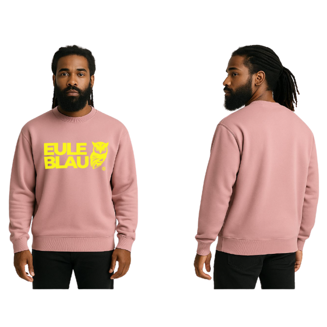 Polerón Unisex  andes polo crew soft rose/ yellow