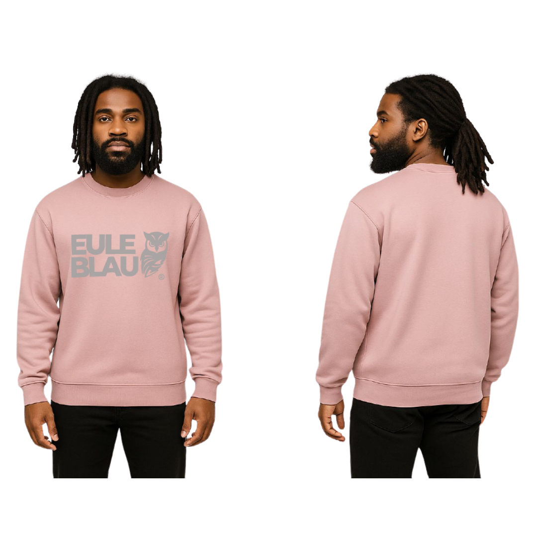 Polerón Unisex andes polo crew soft rose/grey