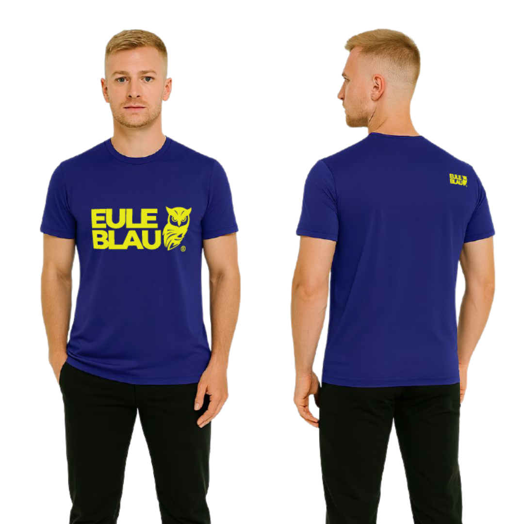 Polera Unisex Wildcore Navy/yellow