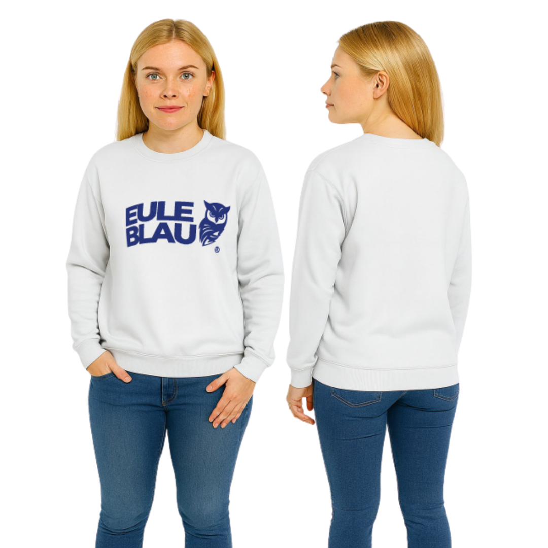 Polerón Unisex andes polo crew White/blue