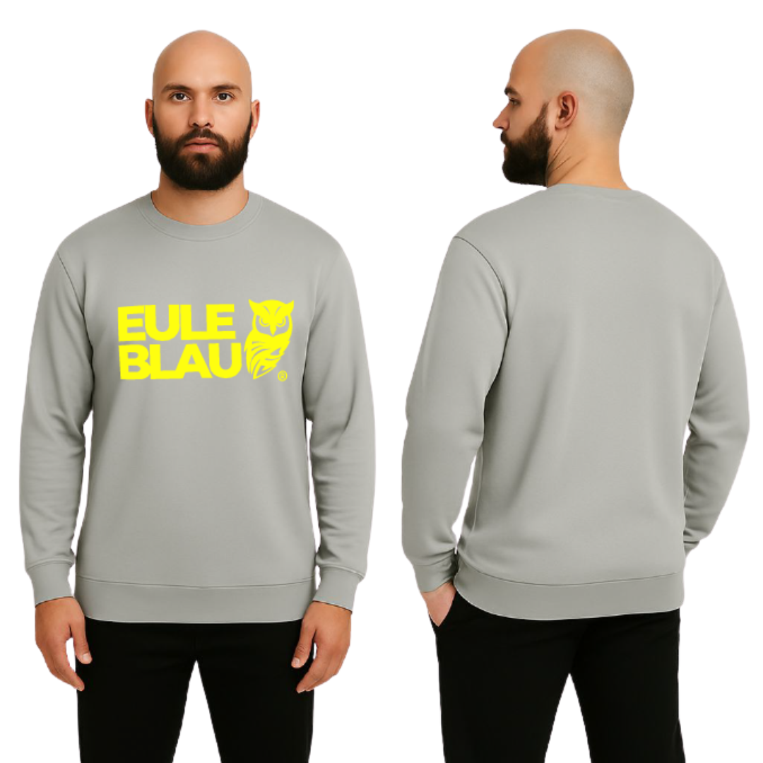 Polerón Unisex andes polo crew Grey/yellow