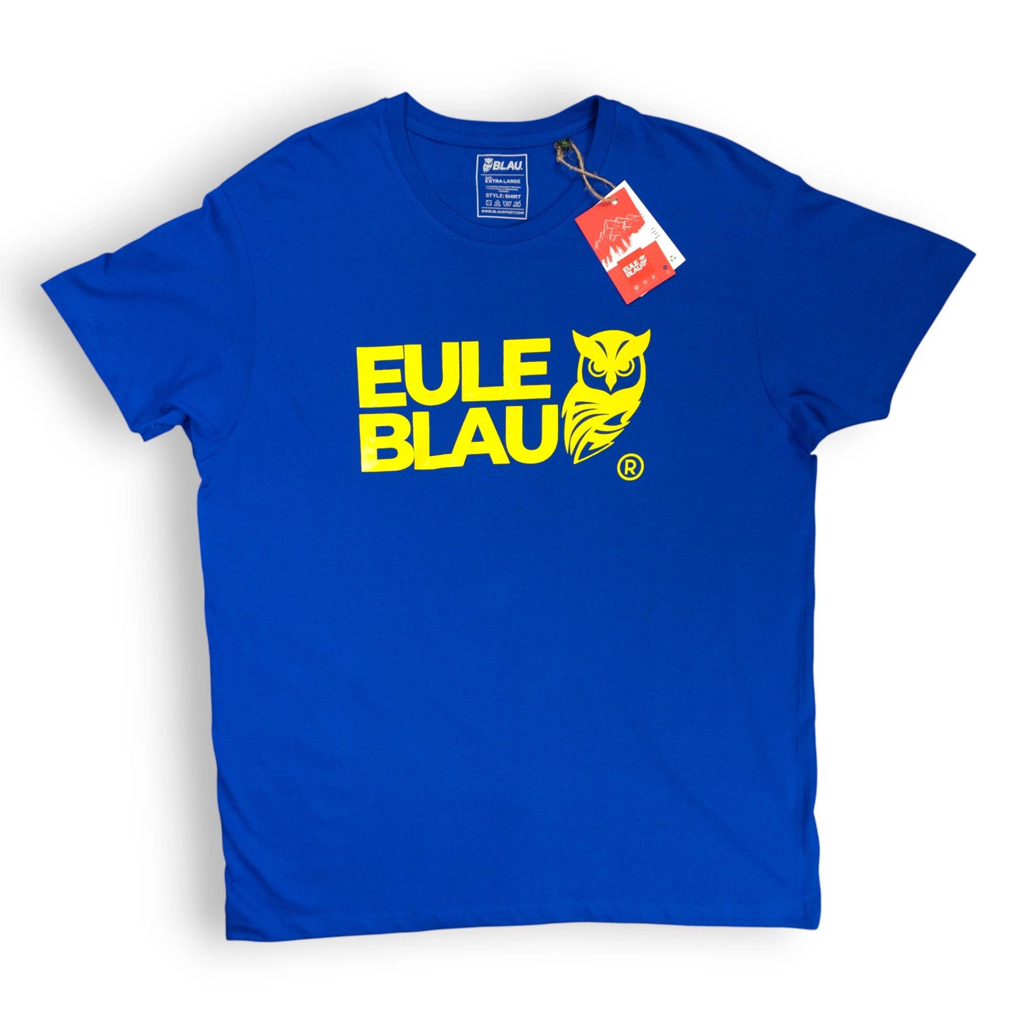 Polera Unisex Wildcore Blue/yellow