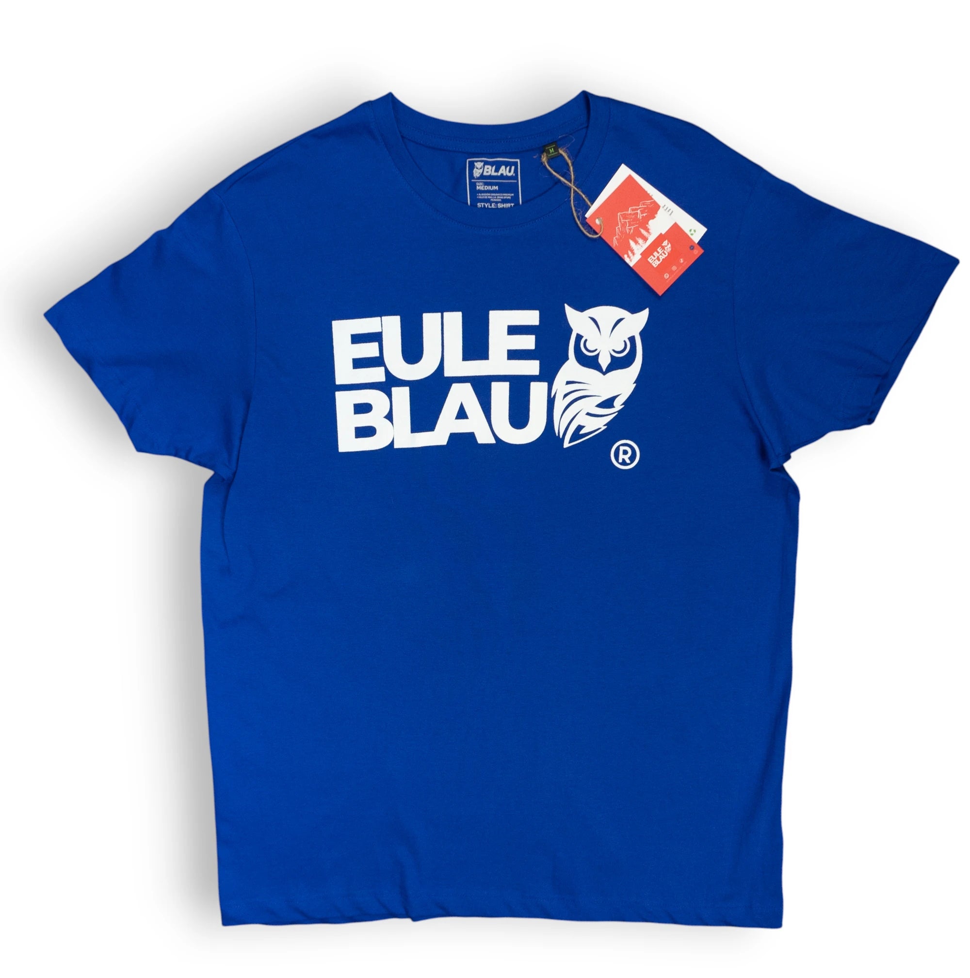 Polera Unisex Wildcore Blue/white