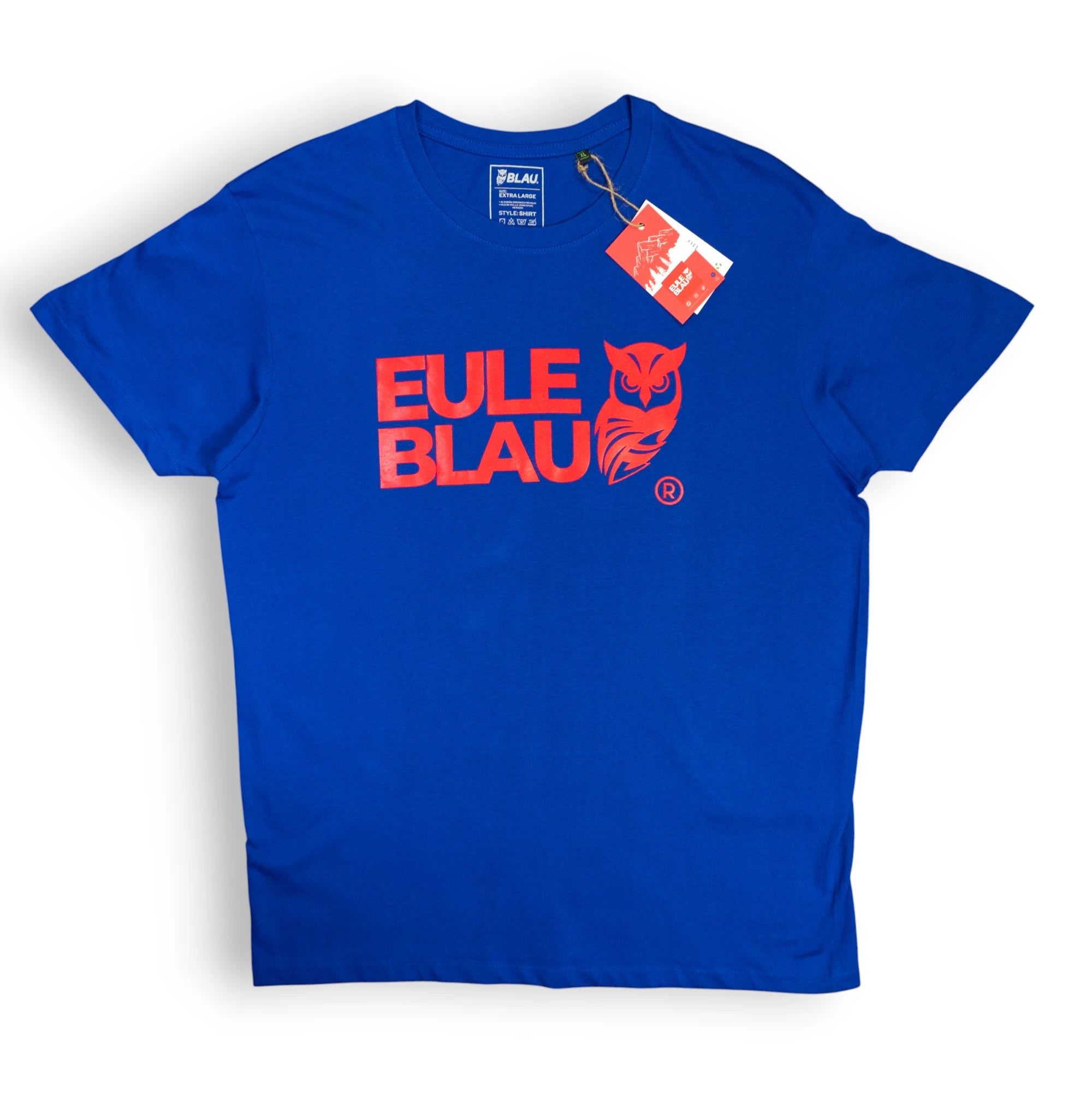 Polera Unisex Wildcore Blue/red