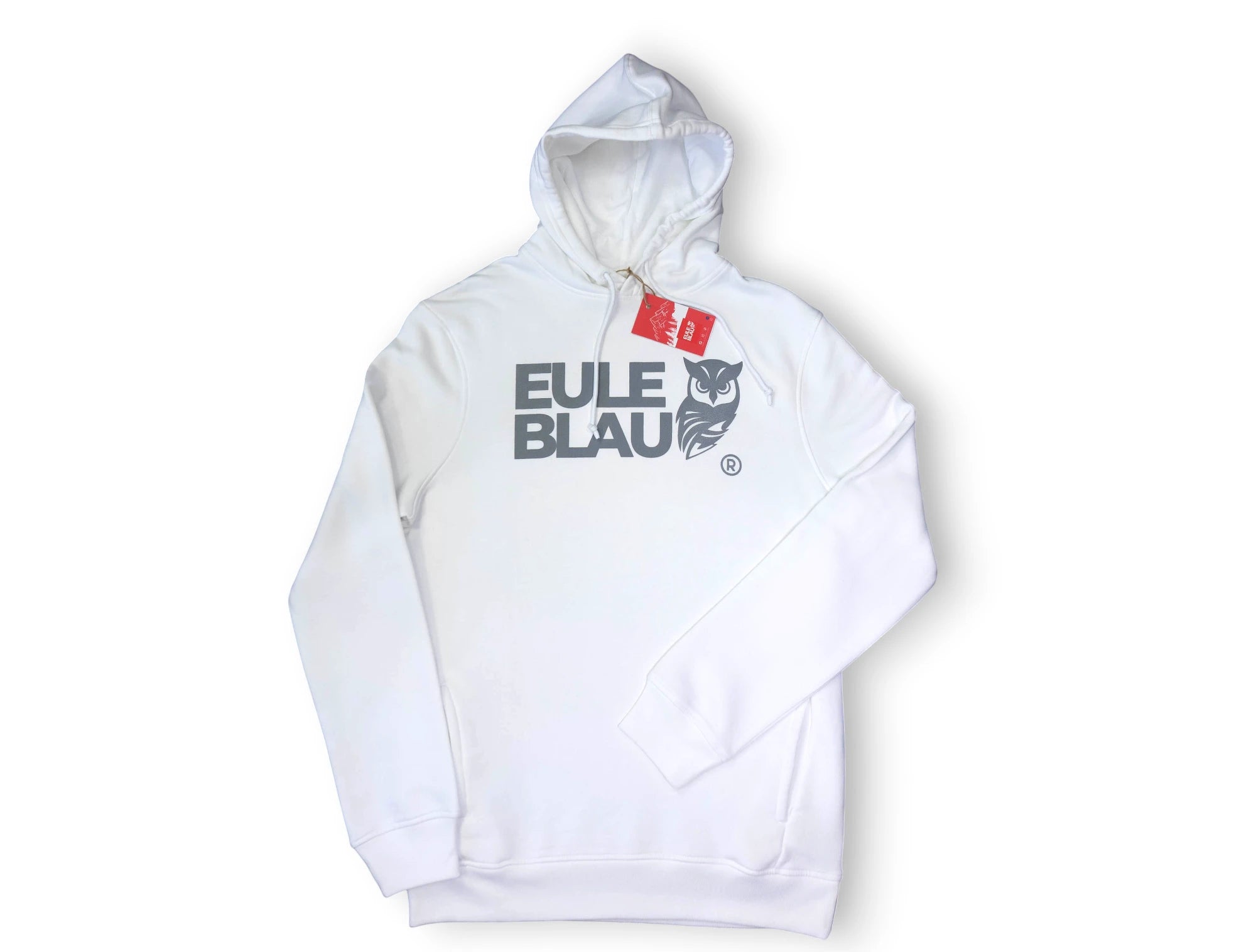 Polerón Hooded Organic Wildcore White/grey