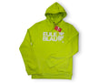 Polerón hooded Hypoallergenic unisex  wildcore Lime/white