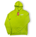 Polerón hooded Hypoallergenic unisex  stay wild stay free Lime
