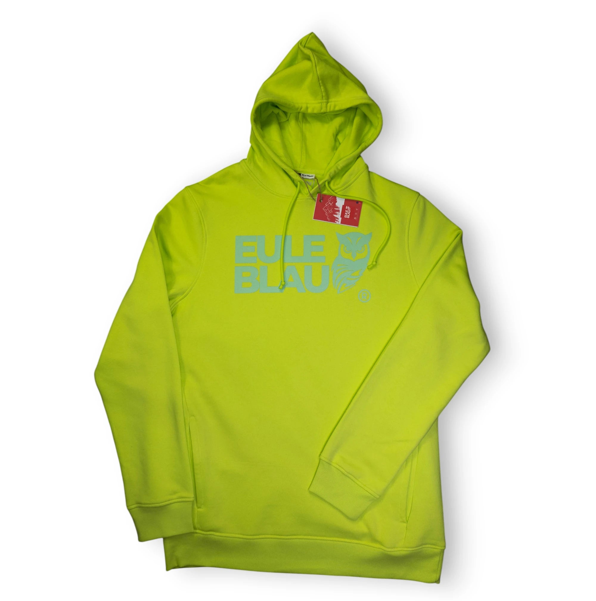 Polerón Hooded Organic wildcore Lime/green
