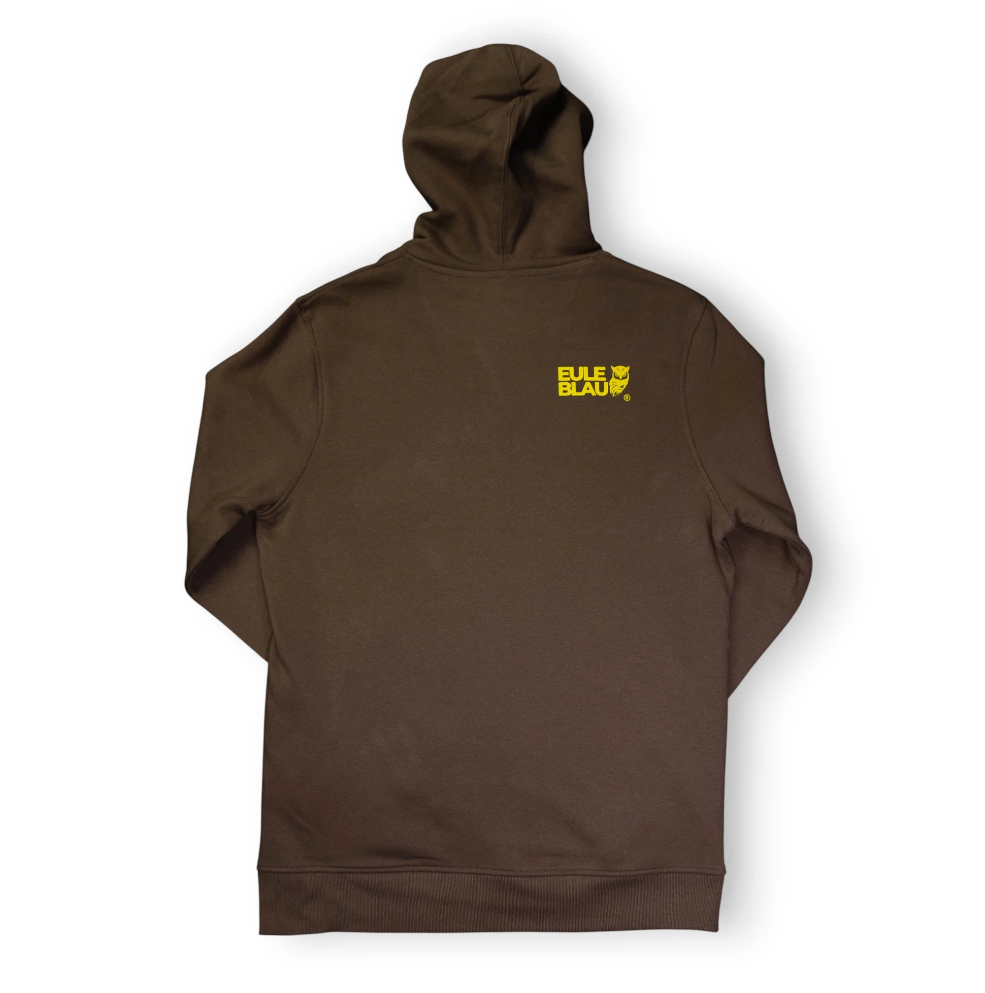 Polerón hooded Organic wildcore  Moca /amarillo