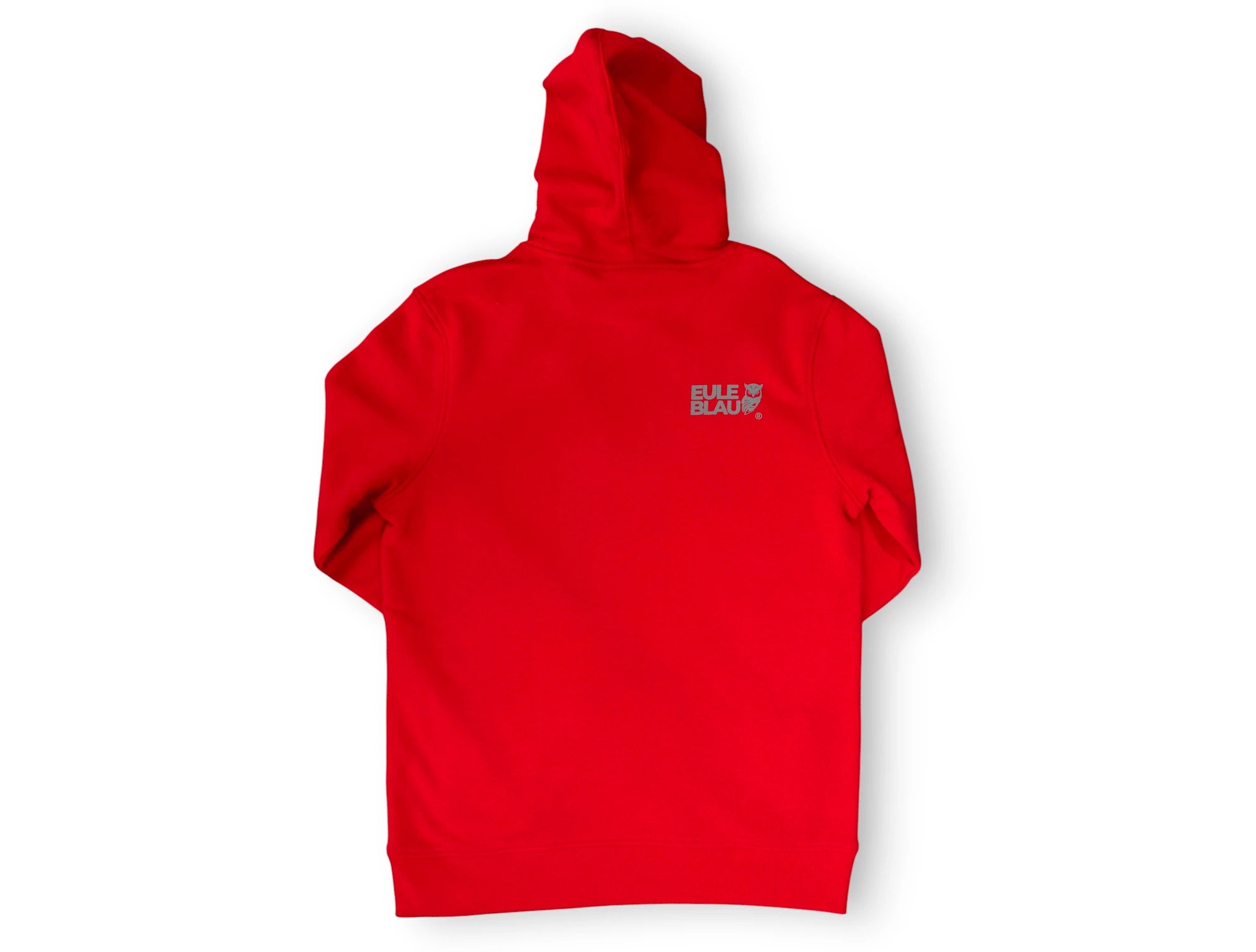 Polerón hooded Organic wildcore Red/grey