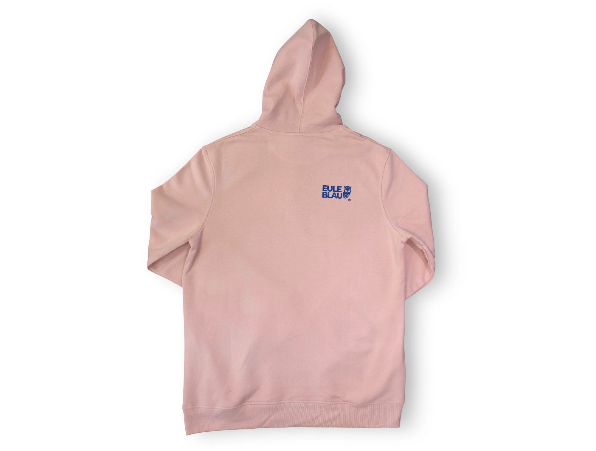 Polerón hooded Organic wildcore soft rose/blue