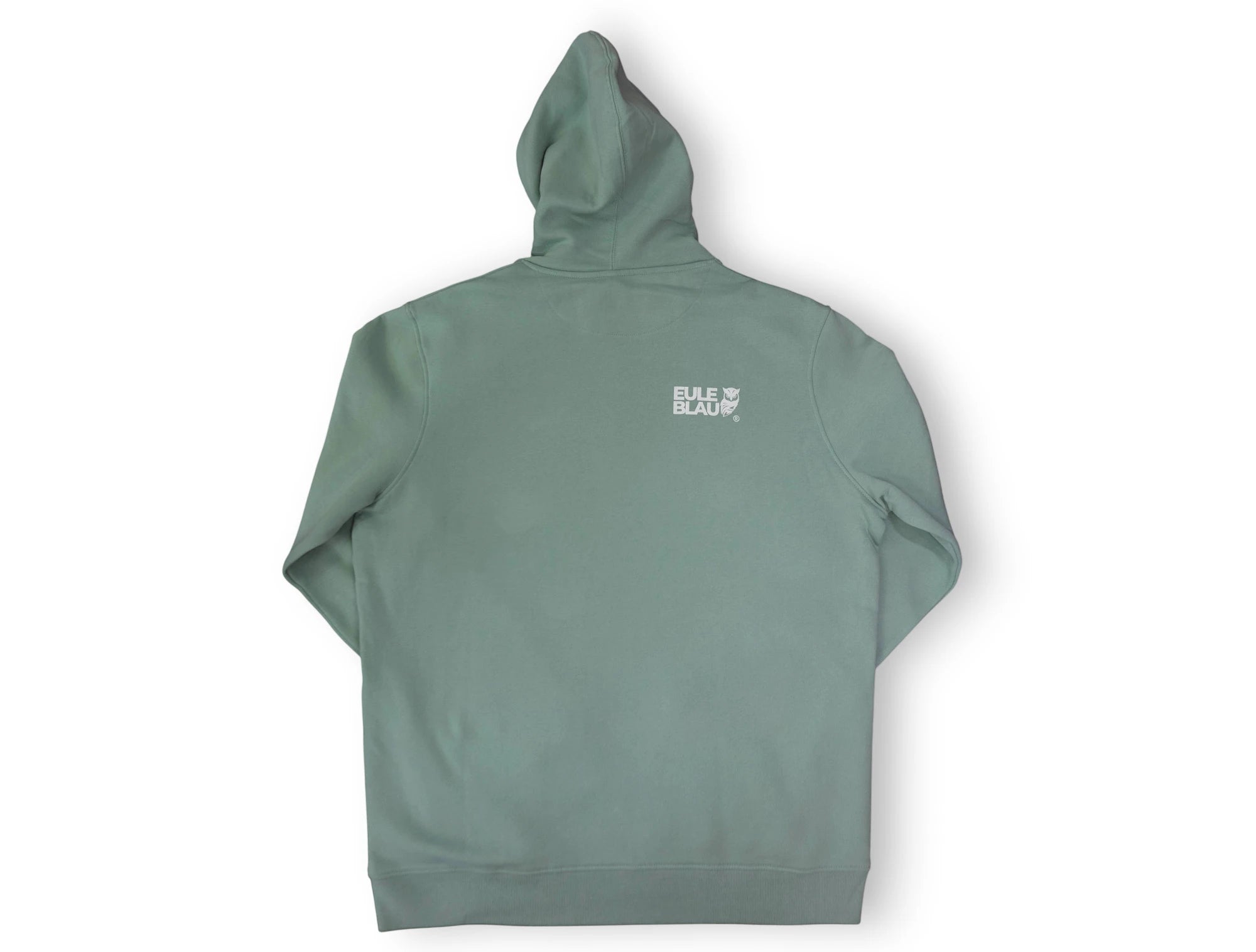 Polerón Hooded Organic wildcore Sage/white