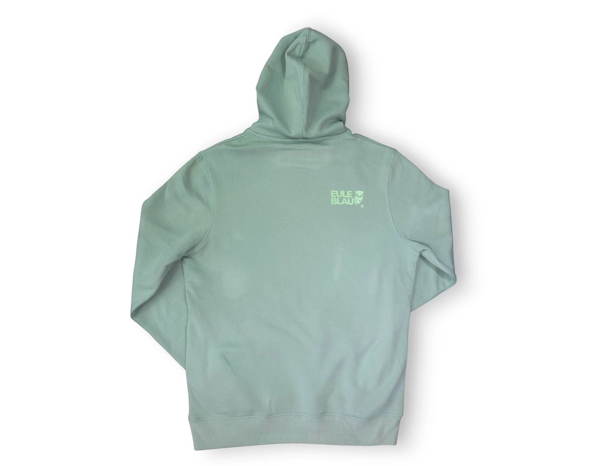 Polerón hooded Organic wildcore Sage/green