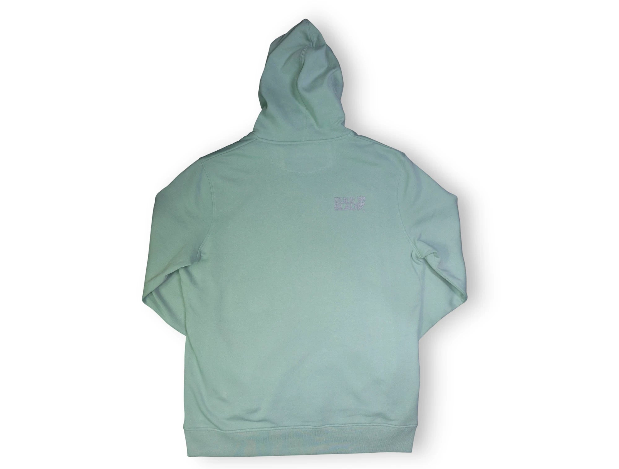 Polerón hooded Organic wildcore Sage/grey