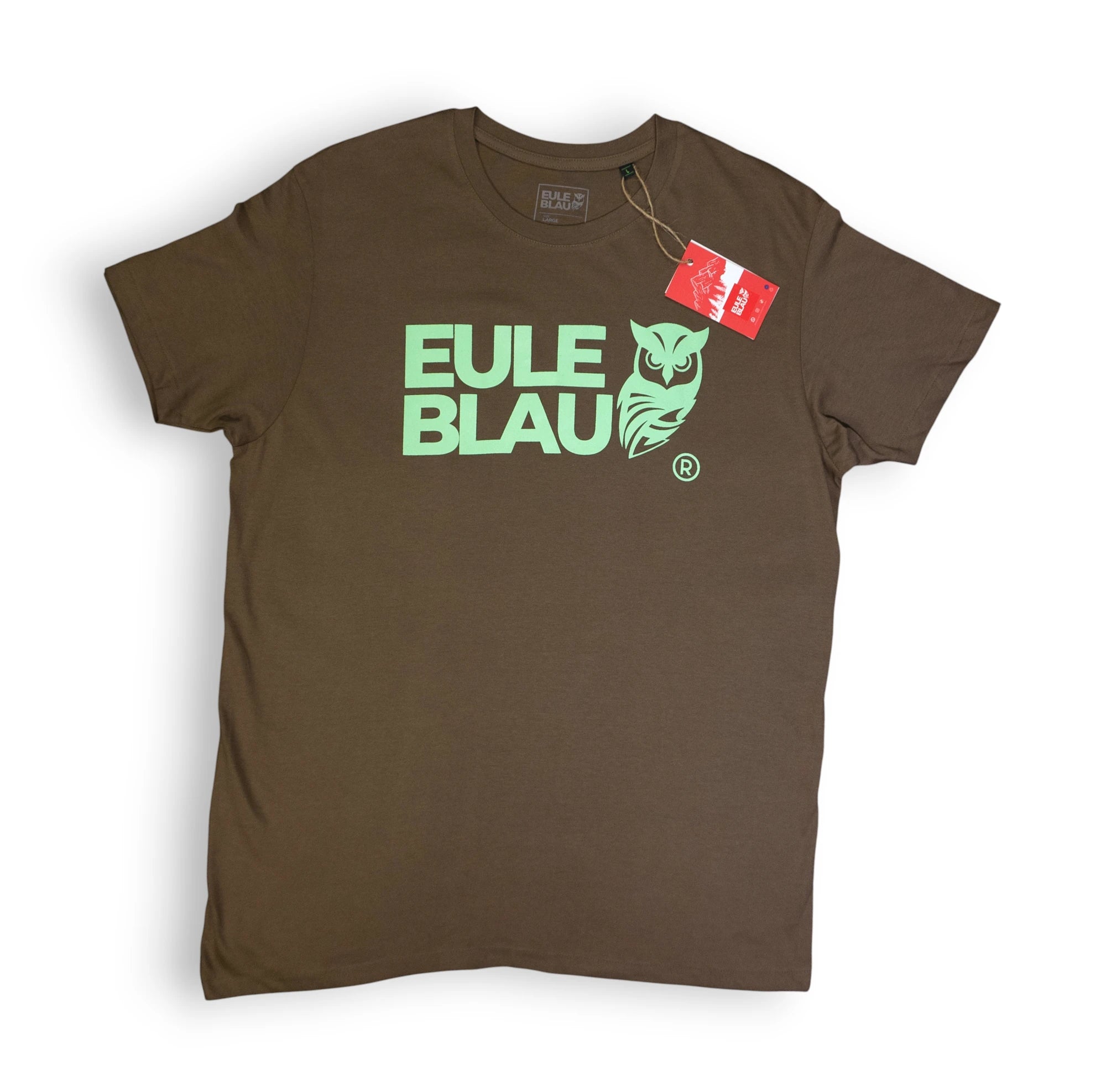 Polera Unisex Wildcore Moca/green