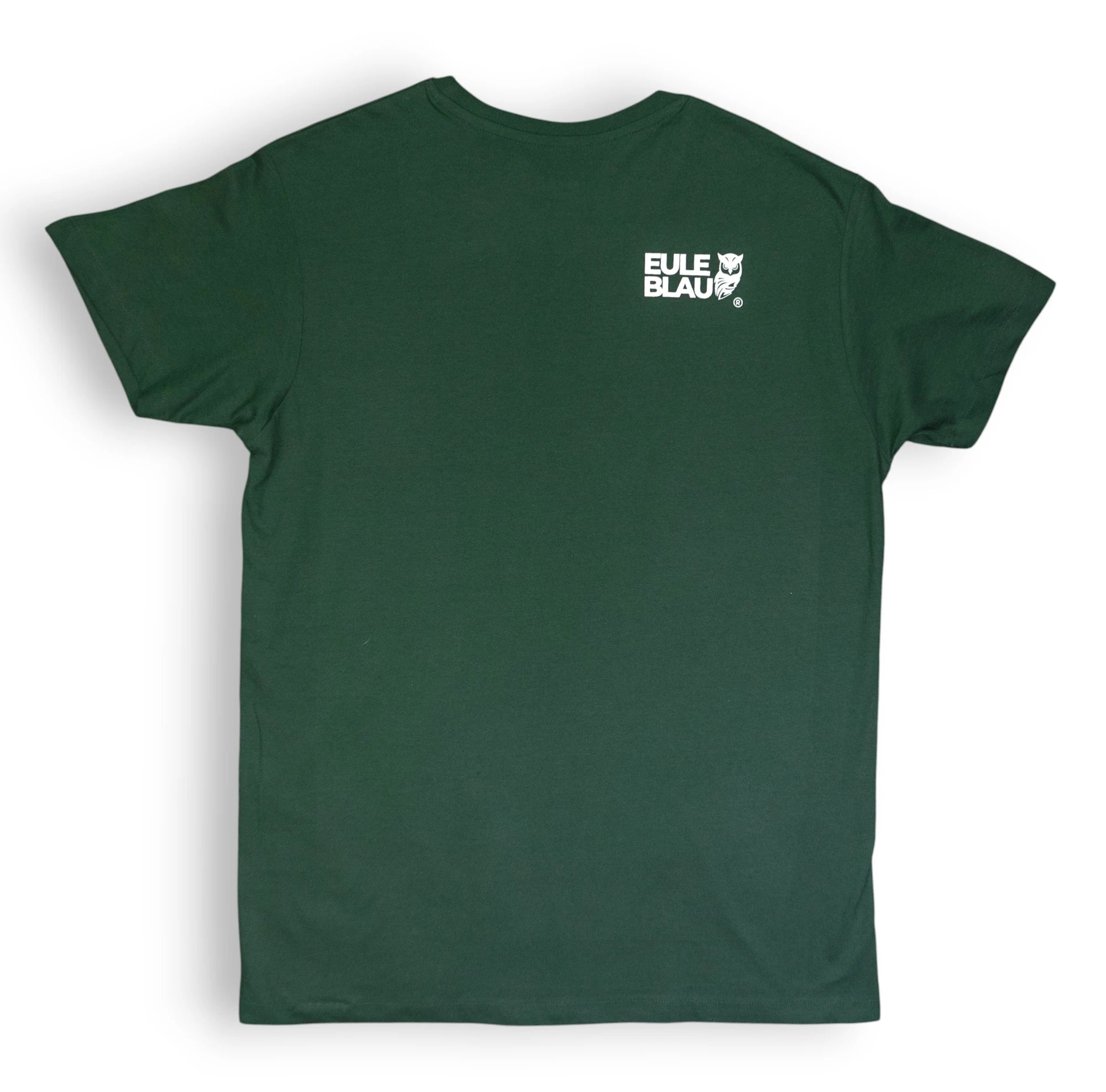 Polera unisex stay wild stay free forest green