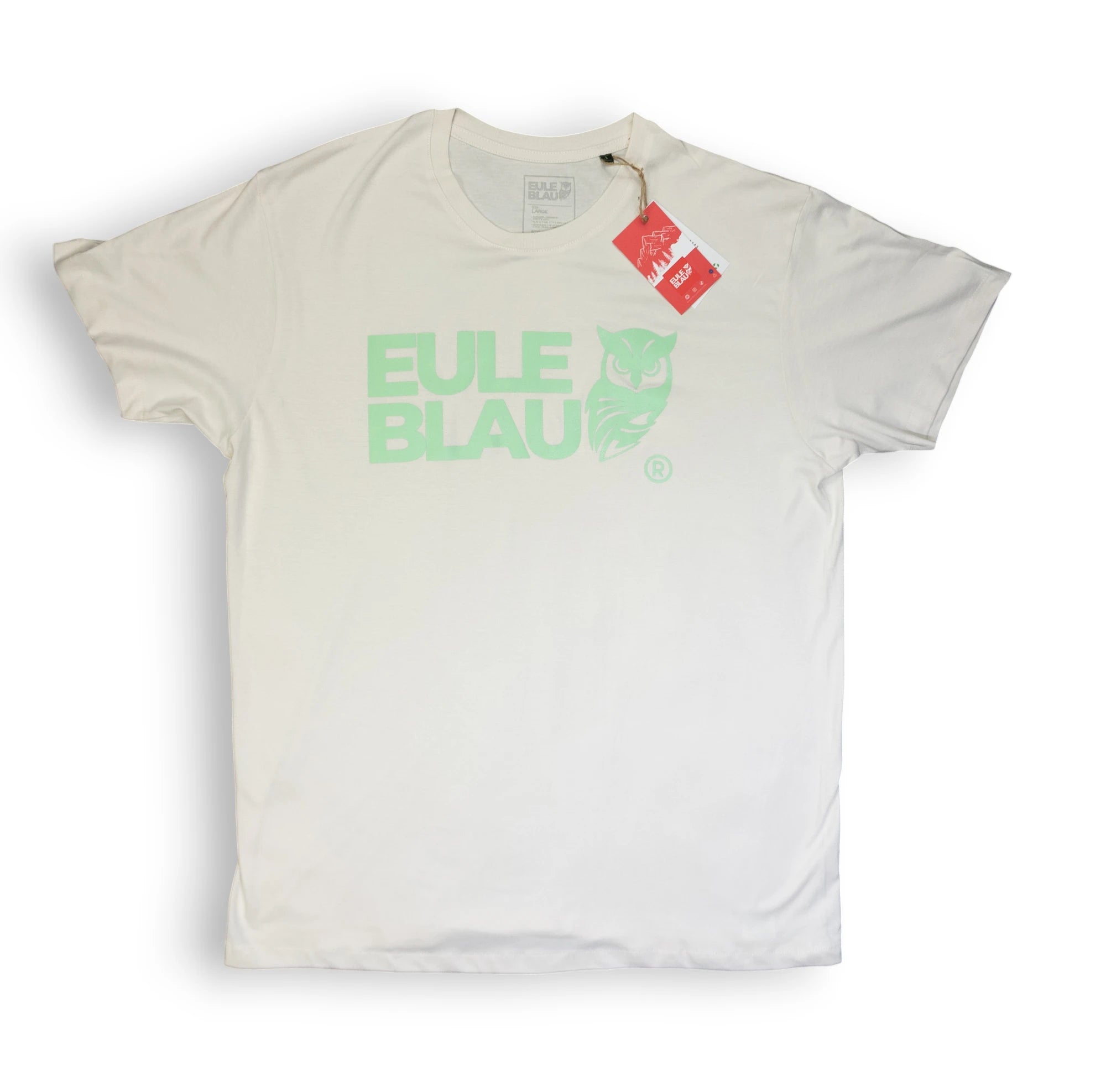 Polera Unisex Wildcore Offwhite/green