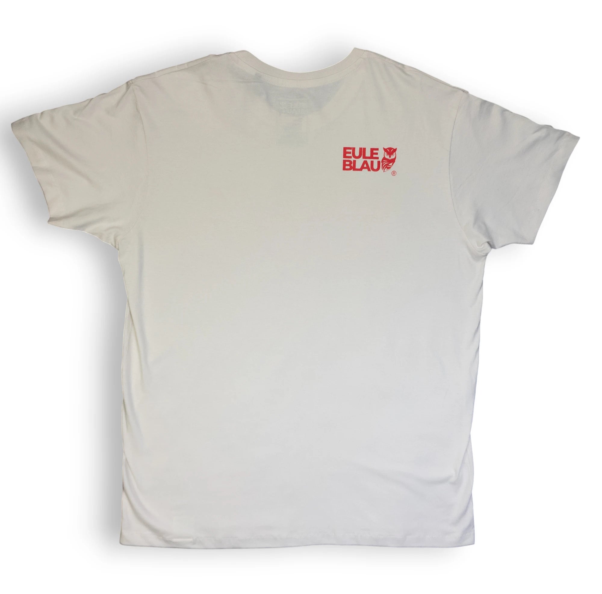 Polera unisex wildcore off white/red