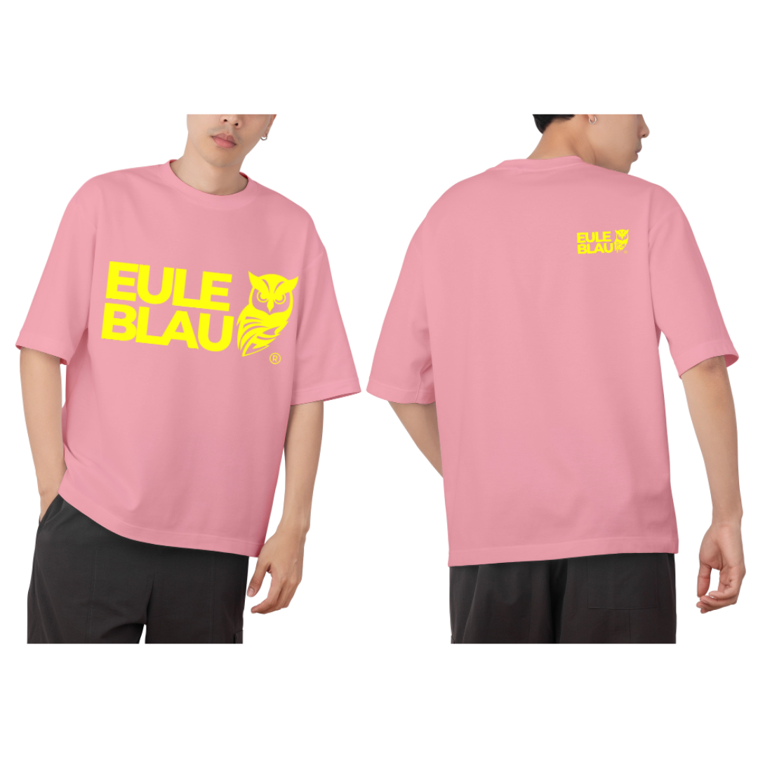 Polera Unisex Wildcore Soft rose/yellow