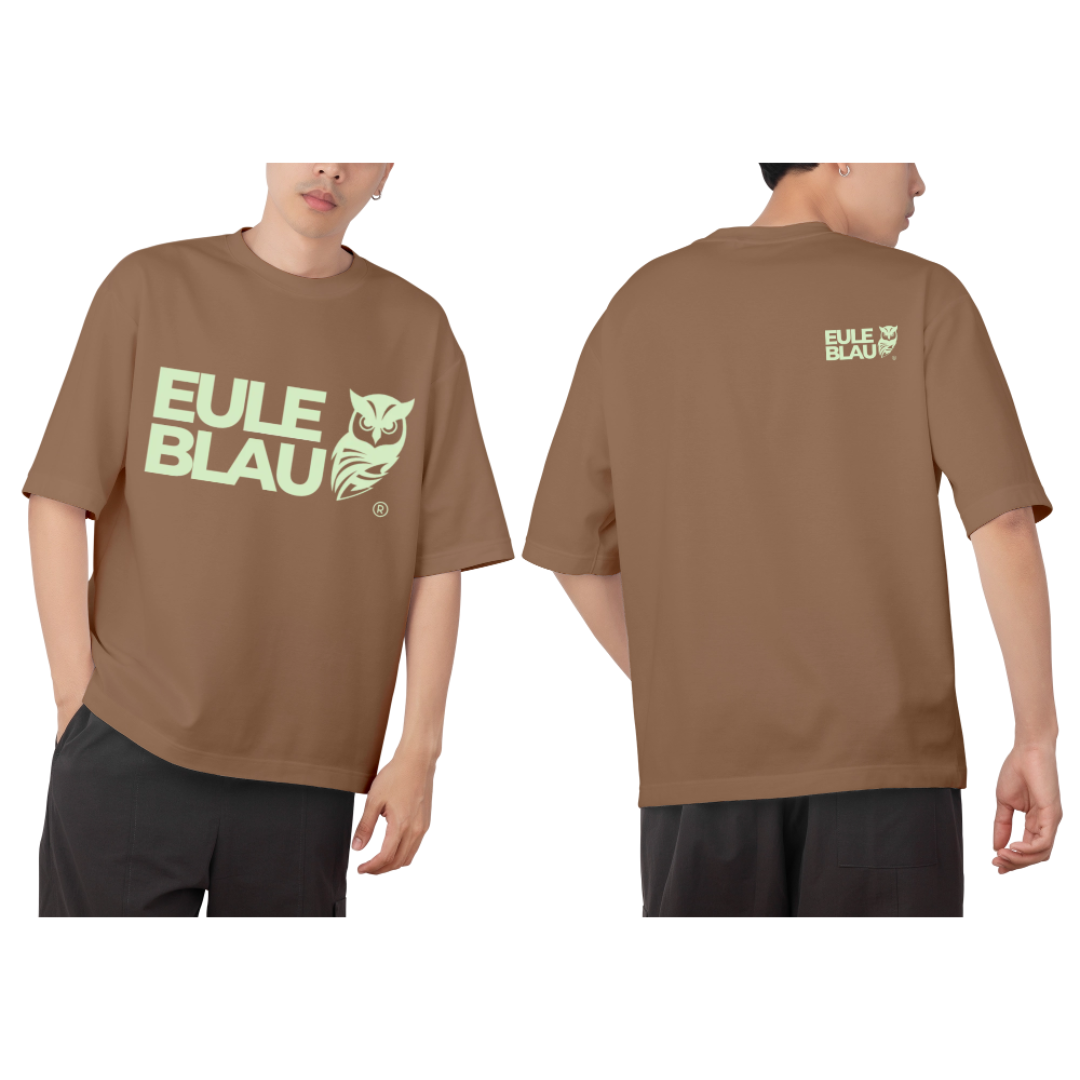 Polera Unisex Wildcore Moca/green