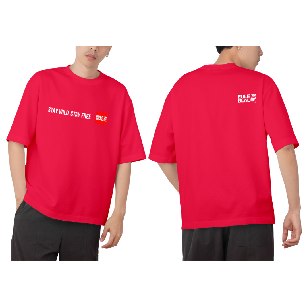 Polera unisex stay wuld stay free PINK